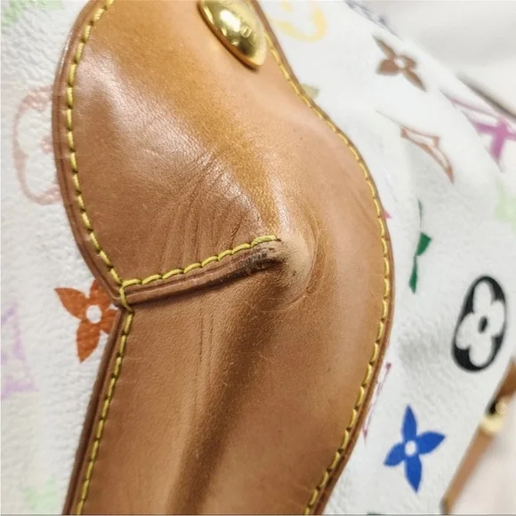 Louis Vuitton Ursula Multicolor Bag. EUC.bright color and clean in and out. - Picture 6 of 16